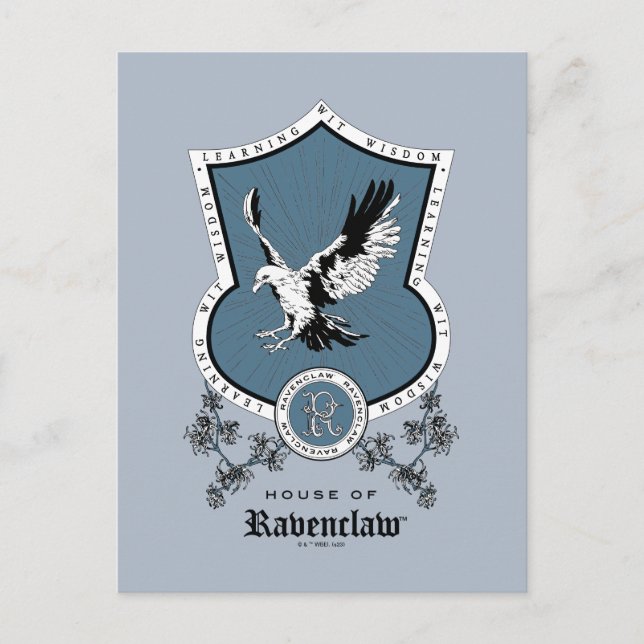HARRY POTTER™ | Fintvätt av skisser RAVENCLAW™-Vap Vykort (Framsida)