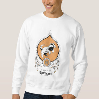 HARRY POTTER™ | Fintvätt HUFFLEPUFF™-Vapensköld Lång Ärmad Tröja