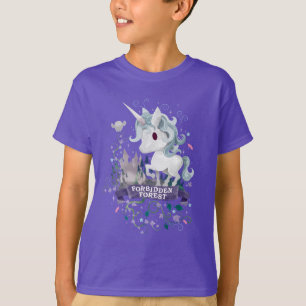 Harry Potter Förbjudna Skogen Enhörning Grafik Tee Shirt