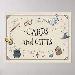 Harry Potter Första Födelsedagskort & Present Sign Poster