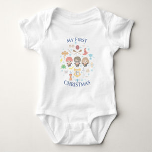 Harry Potter Första julen Korsstygn T Shirt