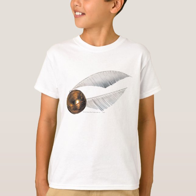 Harry Potter Förtrollning | Gyllene Snitch T-shirt (Framsida)