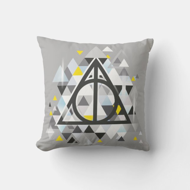Harry Potter | Geometrisk symbol för Dödsrelikerna Kudde (Framsida)