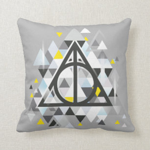 Harry Potter Geometrisk symbol för Dödsrelikerna Kudde