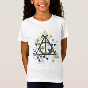 Harry Potter Geometriskt Dödsrelik-symbol T Shirt