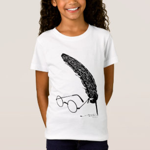 Harry Potter Glasögon och penna T-shirt