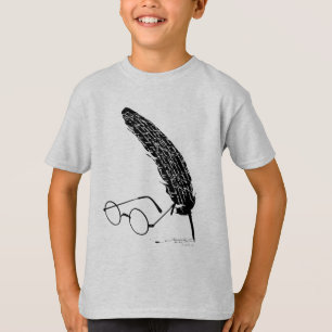 Harry Potter Glasögon och penna T Shirt