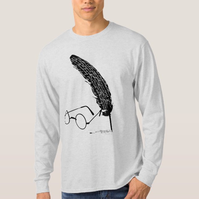 Harry Potter | Glasögon och penna Tee (Framsida)