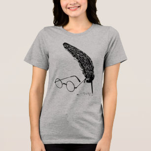 Harry Potter Glasögon och råmaterial T Shirt
