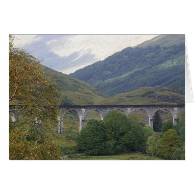 Harry Potter Glenfinnan Viaductkort Hälsningskort (Framsidan Horizontal)