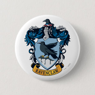 Harry Potter   Gothic Ravenclaw Vapensköld Knapp