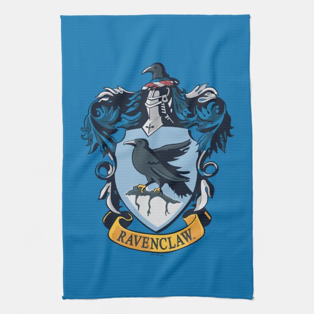 Harry Potter | Gothic Ravenclaw Vapensköld Kökshandduk (Vertikal)