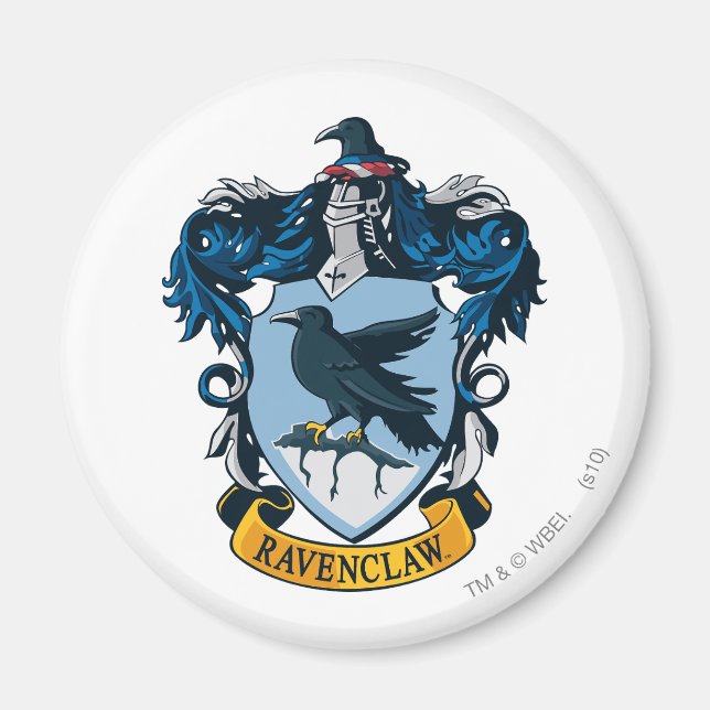 Harry Potter | Gothic Ravenclaw Vapensköld Magnet (Framsidan)