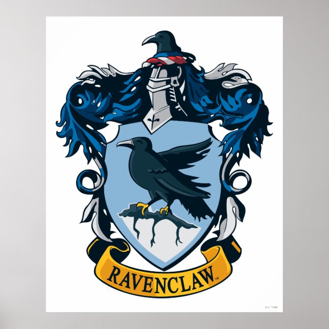 Harry Potter | Gotisk Ravenclaw-vapen Poster (Framsidan)