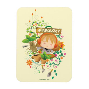 Harry Potter   Grafik av Hermione Herbology Class Magnet