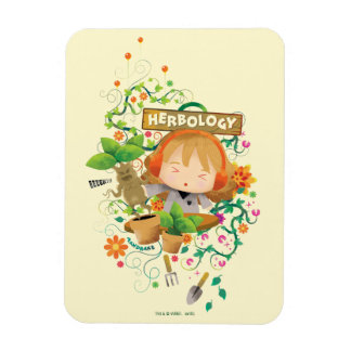Harry Potter | Grafik av Hermione Herbology Class Magnet