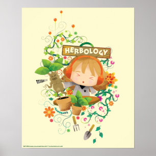 Harry Potter   Grafik av Hermione Herbology Class Poster