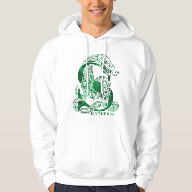 Harry Potter | grafiska Aguamenti SLYTHERIN™ Munkjacka (Framsida)