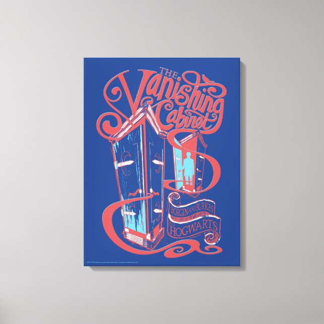 Harry Potter | Gränskskåp Canvastryck (Framsida)