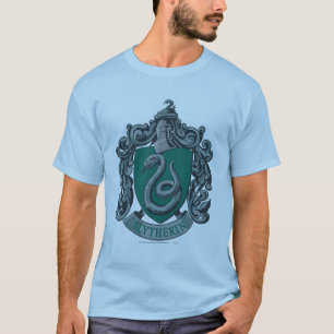 Harry Potter   Grönt för Slytherin Vapensköld T-shirt