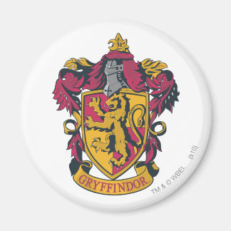 Harry Potter | Gryffindor Crest Gold and Red Magnet