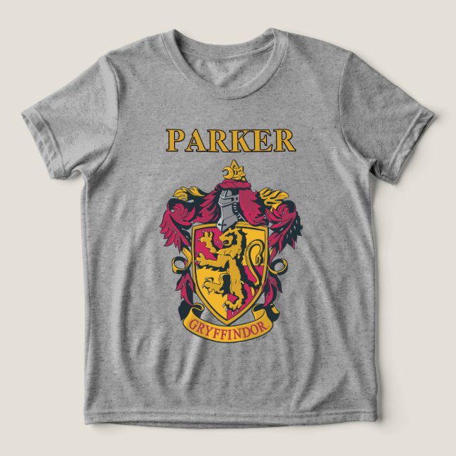 Harry Potter | Gryffindor Crest Gold and Red T Shirt (Design Framsida)