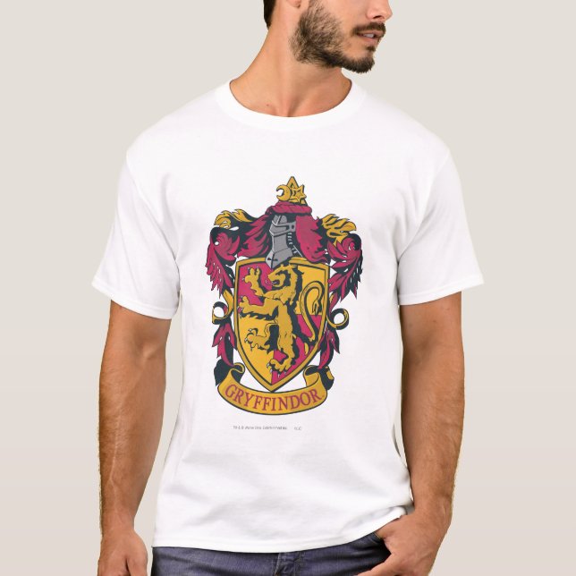 Harry Potter | Gryffindor Crest Gold and Red T-shirt (Framsida)