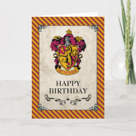 Harry Potter | Gryffindor Glad födelsedag Kort
