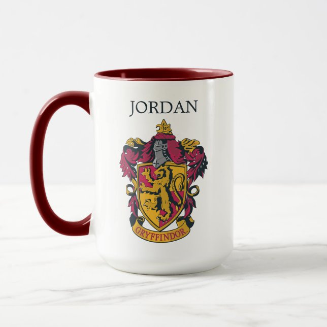 Harry Potter | Gryffindor House | Lägg till ditt n Mugg (Vänster)
