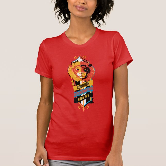Harry Potter | GRYFFINDOR™ Hus Egenskaper Sigill Tee (Framsida)