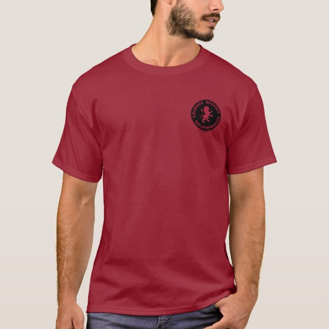Harry Potter | GRYFFINDOR™ Husegenskaper Grafik Tee Shirt (Framsida)