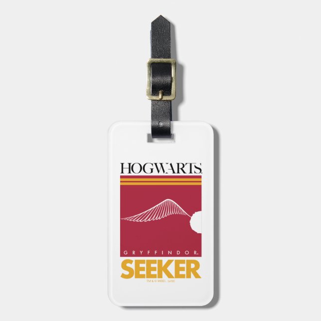 Harry Potter | GRYFFINDOR™ husQuidditch sökare Bagagebricka (Vertikal Framsida)