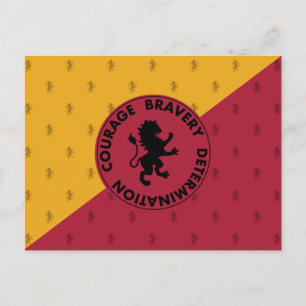 Harry Potter   GRYFFINDOR™ Hustugegenskaper Grafik Vykort