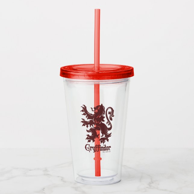 Harry Potter | Gryffindor Lejon grafik Take Away Mugg (Framsida)