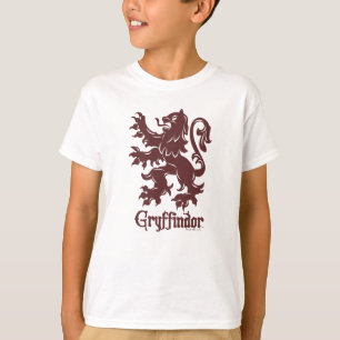 Harry Potter   Gryffindor Lejon Grafik Tee Shirt