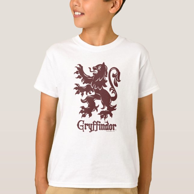 Harry Potter | Gryffindor Lejon grafik Tee Shirt (Framsida)