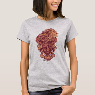 Harry Potter Gryffindor lejon vapensköld T-shirt