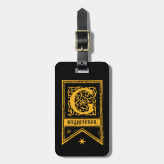 Harry Potter | Gryffindor Monogram Banner Bagagebricka