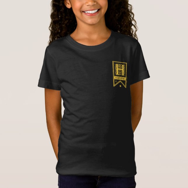 Harry Potter | Gryffindor Monogram Banner Tee Shirt (Framsida)