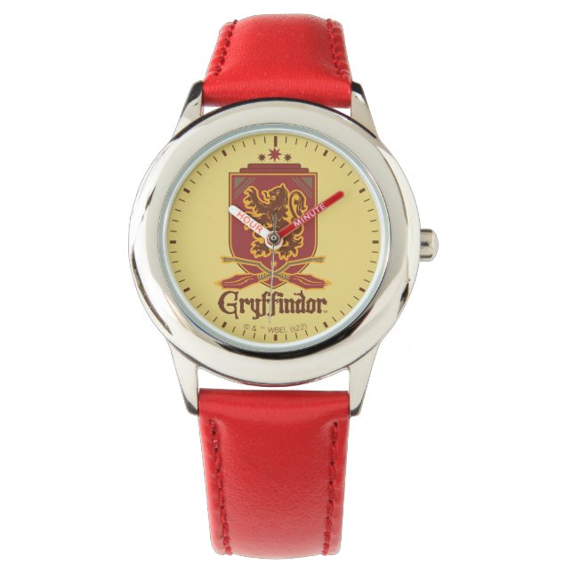 Harry Potter | Gryffindor QUIDDITCH™ Badge Armbandsur (Framsida)