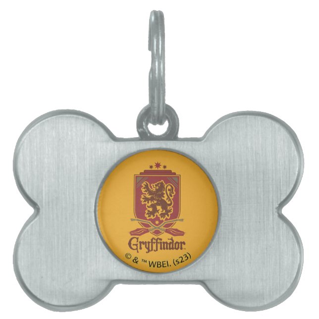 Harry Potter | Gryffindor QUIDDITCH™ Badge ID-bricka Husdjur (Framsidan)