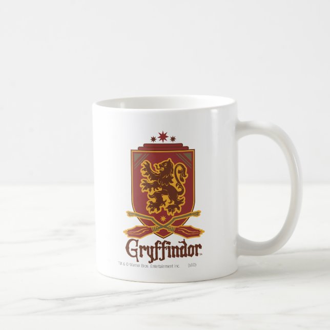 Harry Potter | Gryffindor QUIDDITCH™ Badge Kaffemugg (Höger)