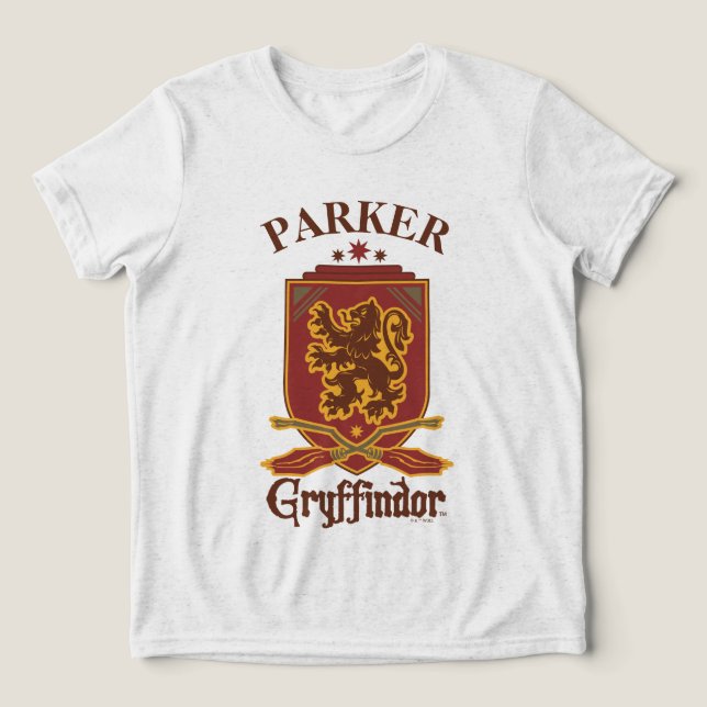 Harry Potter | Gryffindor QUIDDITCH™  Badge T Shirt (Design Framsida)