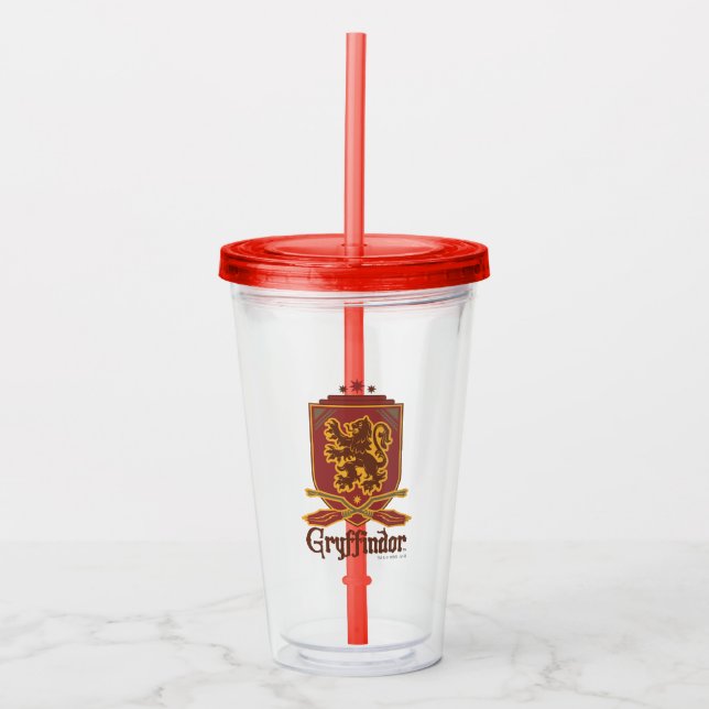 Harry Potter | Gryffindor QUIDDITCH™ emblem Take Away Mugg (Framsida)
