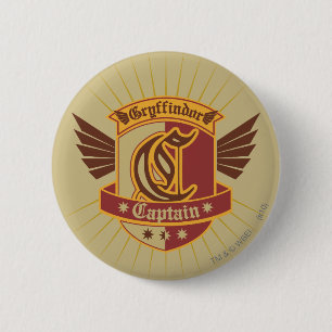 Harry Potter   Gryffindor QUIDDITCH � kapten Emble Knapp