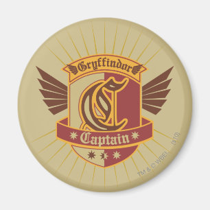Harry Potter   Gryffindor QUIDDITCH � kapten Emble Magnet