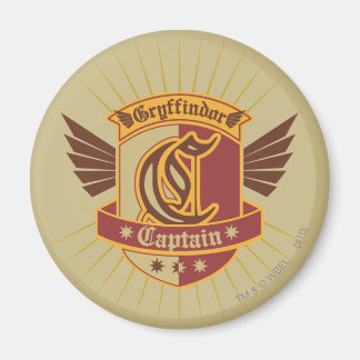 Harry Potter | Gryffindor QUIDDITCH � kapten Emble Magnet