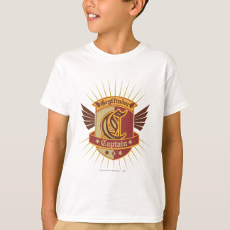 Harry Potter | Gryffindor QUIDDITCH™ kaptenlogotyp T Shirt