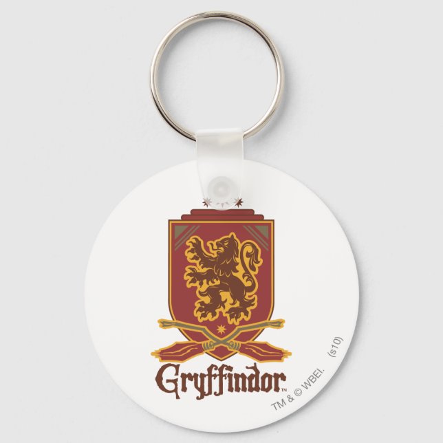 Harry Potter | Gryffindor QUIDDITCH™  Märke Nyckelring (Framsida)