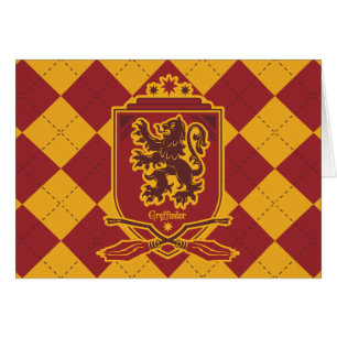 Harry Potter Gryffindor QUIDDITCH™-vapen Hälsningskort